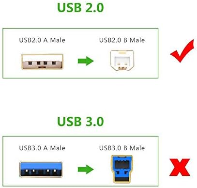 6ft USB Cable PC Laptop Cord Compatible with Pioneer TSP-16 Toraiz SP-16 Professional Studio Grade Sampler