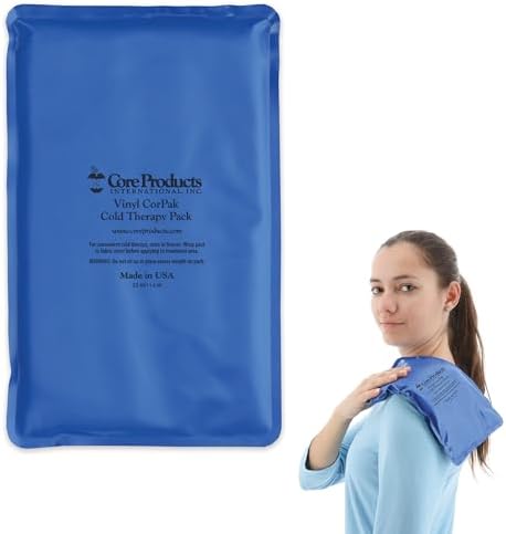 Core Products Flexible Vinyl Intense Cold Pack for Neck, Shoulders & Back - 11" X 15"