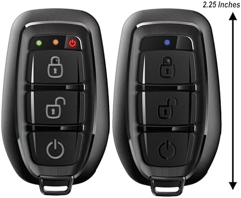 Compustar CS930-S All-in-One Remote Start Bundle - Two (1-Way), 3-Button Remotes G17 AM Water-Resistant Remotes 1,500-Ft. Max Range Keyless Entry Remote-Start-System