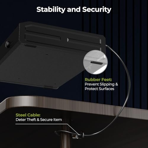 ONNAIS Iron SE Biometric Gun Safe for Handgun with Fingerprint Keypad Lock