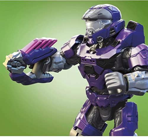 Mega Halo Heroes Construx Pro Builders Series 14 Spartan Mark VII Mini Figure GVP41