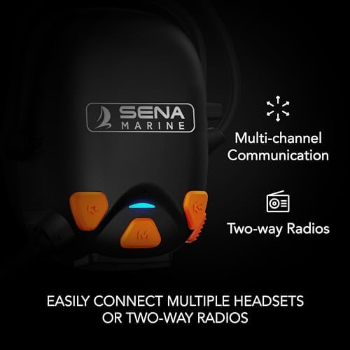 Sena Nautitalk N2R Multi-Sport Mesh Intercom Communication Headset for Sailing and Other Water Sports
