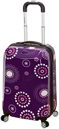 Rockland Vision Hardside 3 Piece Spinner Wheel Luggage Set, (20"/24"/28"), Love