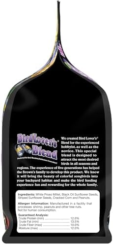 F.M. Brown's BirdLover's Blend, 7-Pound, Best Blend