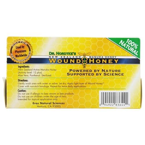 Manuka Wound Honey Ointment 2.8oz