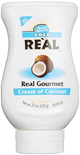 Coco Real Cream of Coconut Squeeze Bottle - 21 oz - 12 Pack