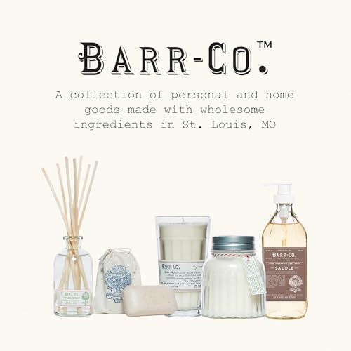 Barr-Co. Fir & Grapefruit Glass Tumbler Candle, 20 oz | Woody Citrus Scent, Long Burning Soy Wax Candle, Scented Candles for Home, Bathroom & Office, 120-Hour Burn Time