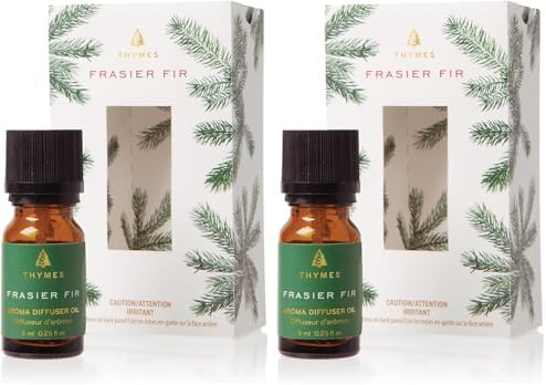 Thymes Electric Oil Diffuser Refill - Home Fragrance Oil Refill for Plug in Air Fresheners for Home - Use for Electric Scent Diffuser - Long Lasting