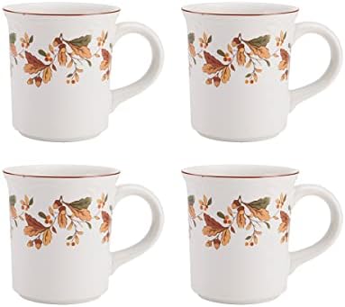 Pfaltzgraff Autumn Berry 16 Piece Dinnerware Set, Service for 4, Multi Colored