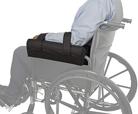 NYOrtho Deluxe Lateral Arm Rest Support Cushion for Wheel Chair - Foam-Filled Armrest Pad for the Correction of Lateral Leaning - Water-Resistant
