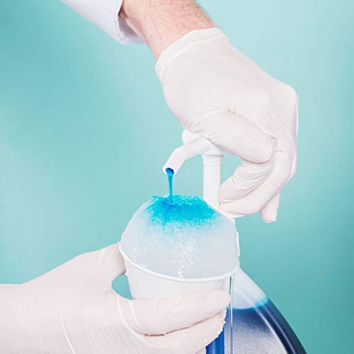 Concession Essentials Shaved Ice Snow Cone Syrups. 32 Oz Per Bottle Pack of Three. Blue Raspberry, Grape, Cherry