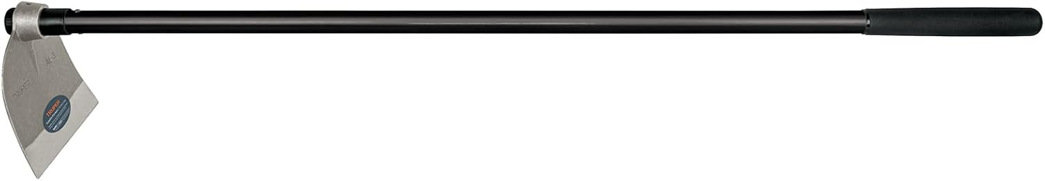 Truper Lane Hoe No. 3, 54-Inch Fiberglass Handle, 8-1/2-Inch x 8-1/2-Inch Forged Head, 2.1 lb Head Weight