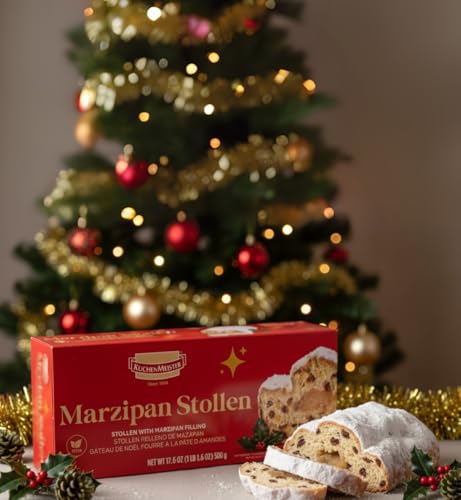 Kuchenmeister Marzipan Stollen in Gift Box, 17.5 Ounce