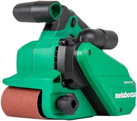 Metabo HPT Belt Sander | 3 x 21 Inch | For Woodworking | Variable Speed | 9.0 Amp Motor | Soft Grip | 5-Year Warranty | SB8V2