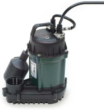 Zoeller Model 49-0005 Water Riddr III Automatic Sump Pump - 1/4 HP, 10 Foot Cord