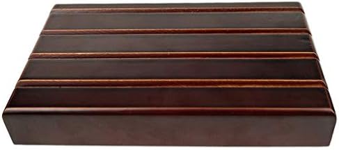4 Row Military Coin Holder, Challenge Coin Display Stand Holder Wooden,
