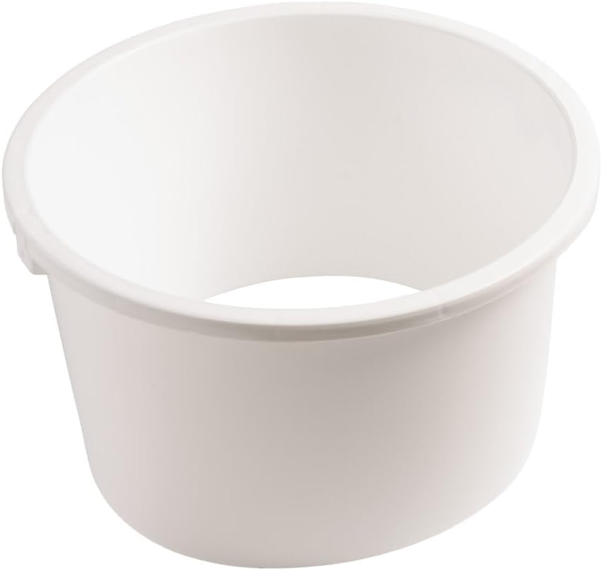 DMI Universal Replacement Commode Splash Guard, White, 0.4 lb, FSA HSA Eligible