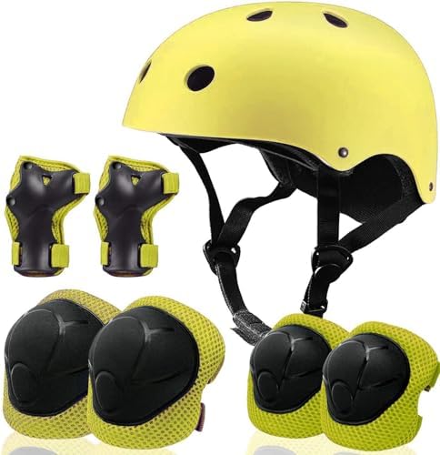 Color Gradient Adjustable Kids Bike Helmet Toddler Helmets for 3-5-8-14 Years Kids Girls Boys Youth Bicycle Helmet for Scooter Balance Bike Roller