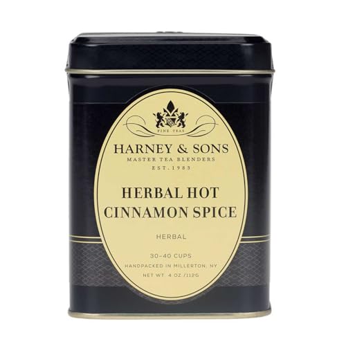 Harney & Sons Japanese Sencha Tea, Loose Leaf Green Tea Tin, 8 oz | Loose leaf Sencha green tea from Shizuoka with mild vegetal, spinach, and light roasted notes. 8 oz tin. Contains caffeine.