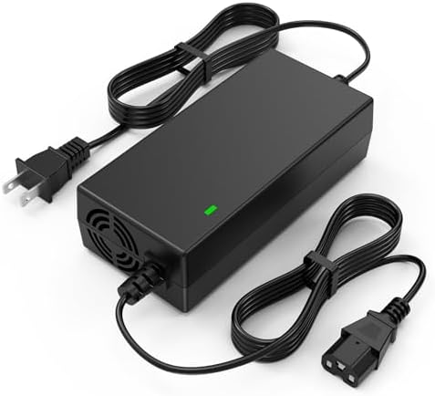59V 1.8A for 48V 12AH Lead Acid Battery Charger for Electric Bicycle Motor Bike - 3 Holes Plug AC Adapter