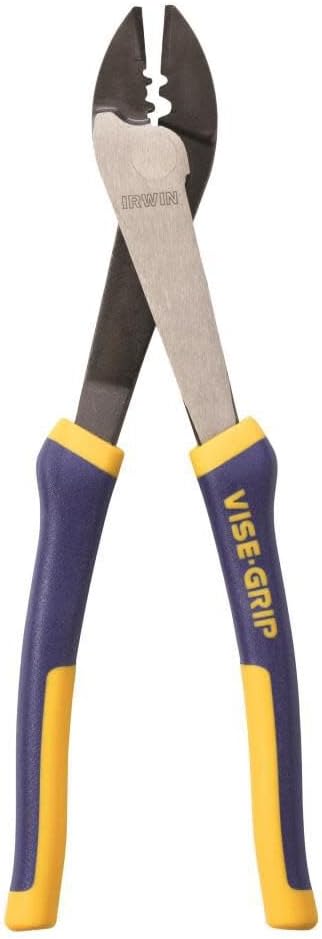 IRWIN 2078310 Vise-Grip forged Wire Crimper with ProTouch Grips, 10-Inch