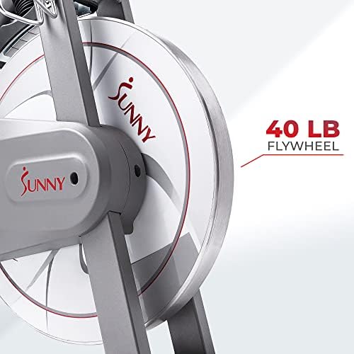 Sunny Health & Fitness Magnetic Exercise Bike for Indoor Cycling