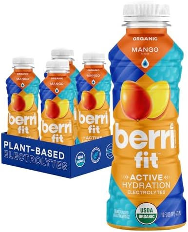 Berri Fit Hydration, 4ct, Organic Dragon Fruit Flavor Natural Sports Drink