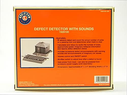 Lionel Defect Detector with Sounds & Five Inch O Gauge FasTrack