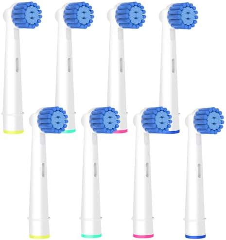 Sensitive Gum Care Brush Heads Compatible with Oral-B Electric Toothbrush