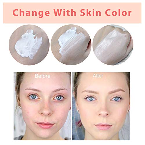 TLM Colour Changing Liquid Foundation Hides Wrinkles & Lines, BB Cream Makeup Base Concealer Cover Moisturizing Fluid for all Skin Tone SPF15