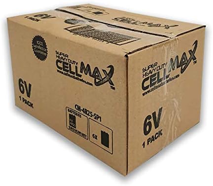 6-Volt Super Heavy Duty, Lantern Battery - 6 Pack
