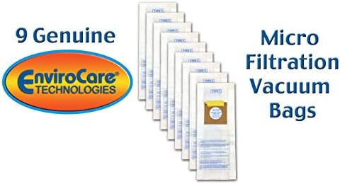 EnviroCare 859-9 Type Y Vacuum Bag Replacement for Hoover WindTunnel Uprights and Hoover Vacuums, 9 Pack