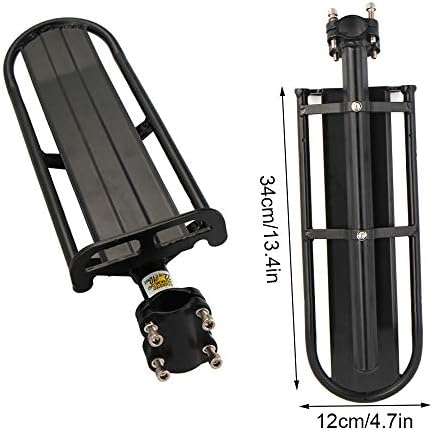 ThreeH Retractable Bike Luggage Cargo Rack Aluminum Alloy Easy to Install | Aluminum Alloy, Bicycle Pannier Bag Holder, Easy to Install
