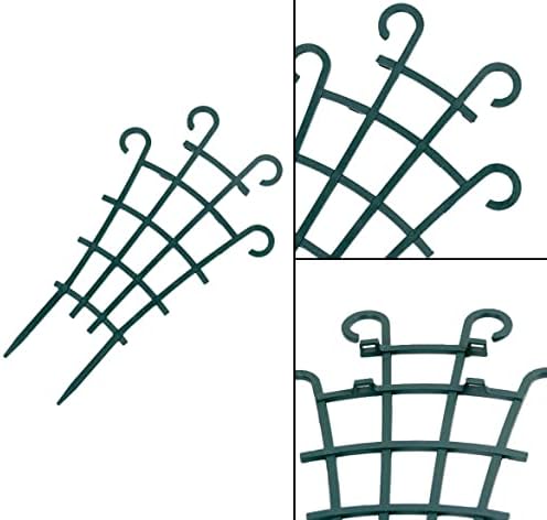 UWIOFF Trellis for Potted Plants, 4Pcs Stackable Small Indoor Plant Trellis