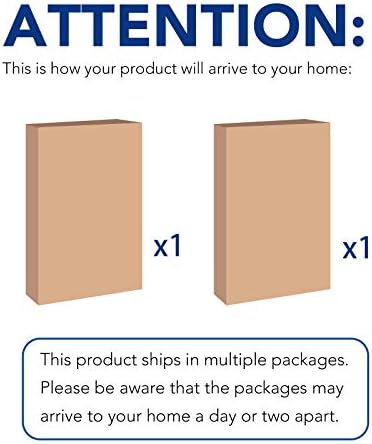 FLEXIMOUNTS 4x8 Overhead Garage Storage Rack with Hooks, Black
