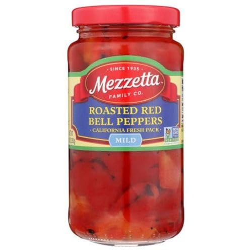 Mezzetta Roasted Red Bell Peppers, 296 ML
