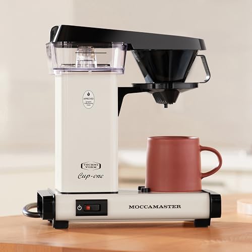 Technivorm Moccamaster 69212 Cup One, One-Cup Coffee Maker 10 Ounce Polished Silver