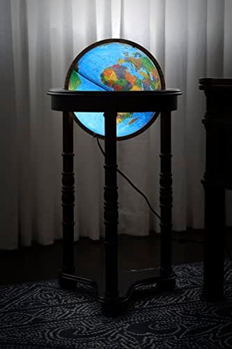 Lancaster Illuminated 12" Diameter Globe