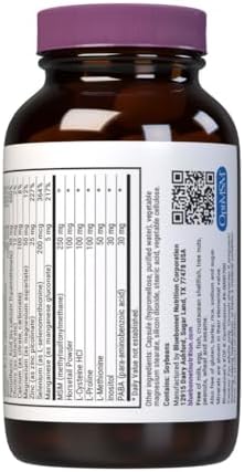 BlueBonnet Nutrition Ultimate Hair and Nail Formula, Vitamins, Minerals, Specialty Nutrients for Beauty Within, Gluten-Free, Kosher-Certified, Dairy-Free, Vegan, 90 Vegetable Capsules, 30 Servings, White | Beauty Support; Vegan, Kosher, Gluten-Free, Dair…