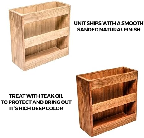 Whitecap Teak Magazine/Utility Rack
