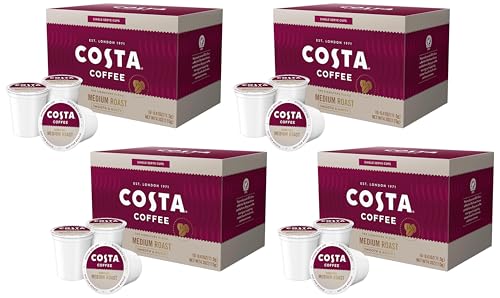 Costa Coffee Pods Medium Roast, Signature Blend, 10 Count