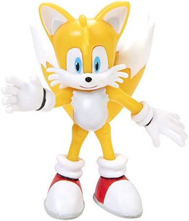 Sonic The Hedgehog 2.5-Inch Action Figure Modern Tails Collectible Toy for age 3 and up