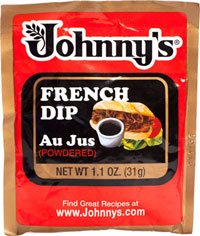 Johnnys Fine Foods French Dip Au Jus, 1.1 oz each (6-pack)