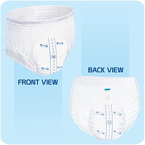 Comfy Life Premium Adult Diaper Incontinence Pull Up Pants – High Absorbency Adult Diapers for Women & Men - Adult Pull Up Nappy Pants for Comfort & Protection - Large Pack of 12 Pants
