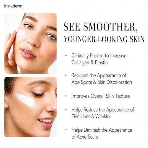 Glycolic Acid 15% Anti-Aging AHA Wrinkle Cream – Reduces the Appearance of Fine Lines, Wrinkles, Age Spots & Dark Spots – Exfoliates, Smooths