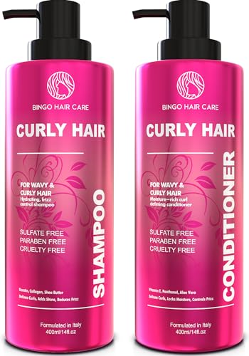 Moroccan Argan Oil Shampoo and Conditioner Set - Sulfate Free, Anti Frizz Hydrating Care for Women - Deep Moisturizing Treatment for Color, Keratin Treated, Curly, Damaged and Dry Hair