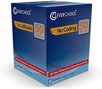 HD Blood Glucose Meter with Pharmacist Choice 100 Test Strips for Glucose Monitor