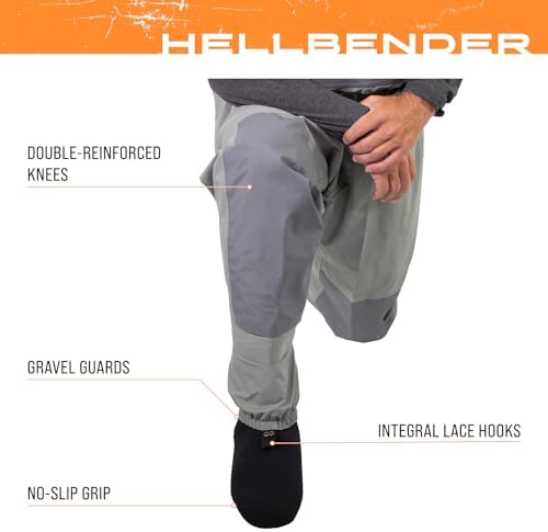FROGG TOGGS Hellbender Breathable Waterproof Stockingfoot Fishing Chest Wader for Fishing