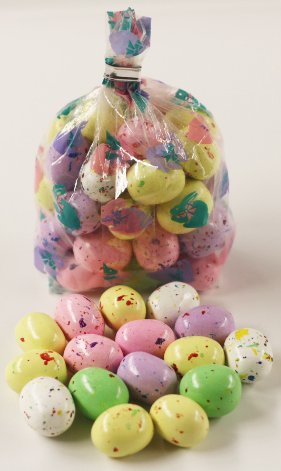 Scott's Cakes Speckled Chocolate Malted Eggs in a 1 Pound Bunny Hop Bag