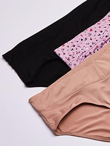 Warner's womens Blissful Benefits No Muffin Top 3 Pack Hipster Panties